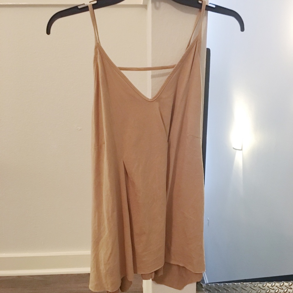 Suede Tank Top